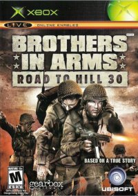 Brothers in Arms: Road to Hill 30 PAL Xbox PAL box art